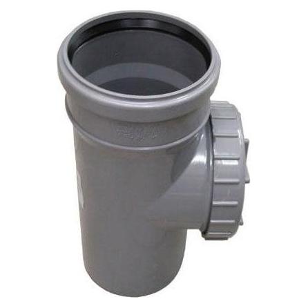 Wavin Pipe S&W Access 50 Pvc Grey (33040825)