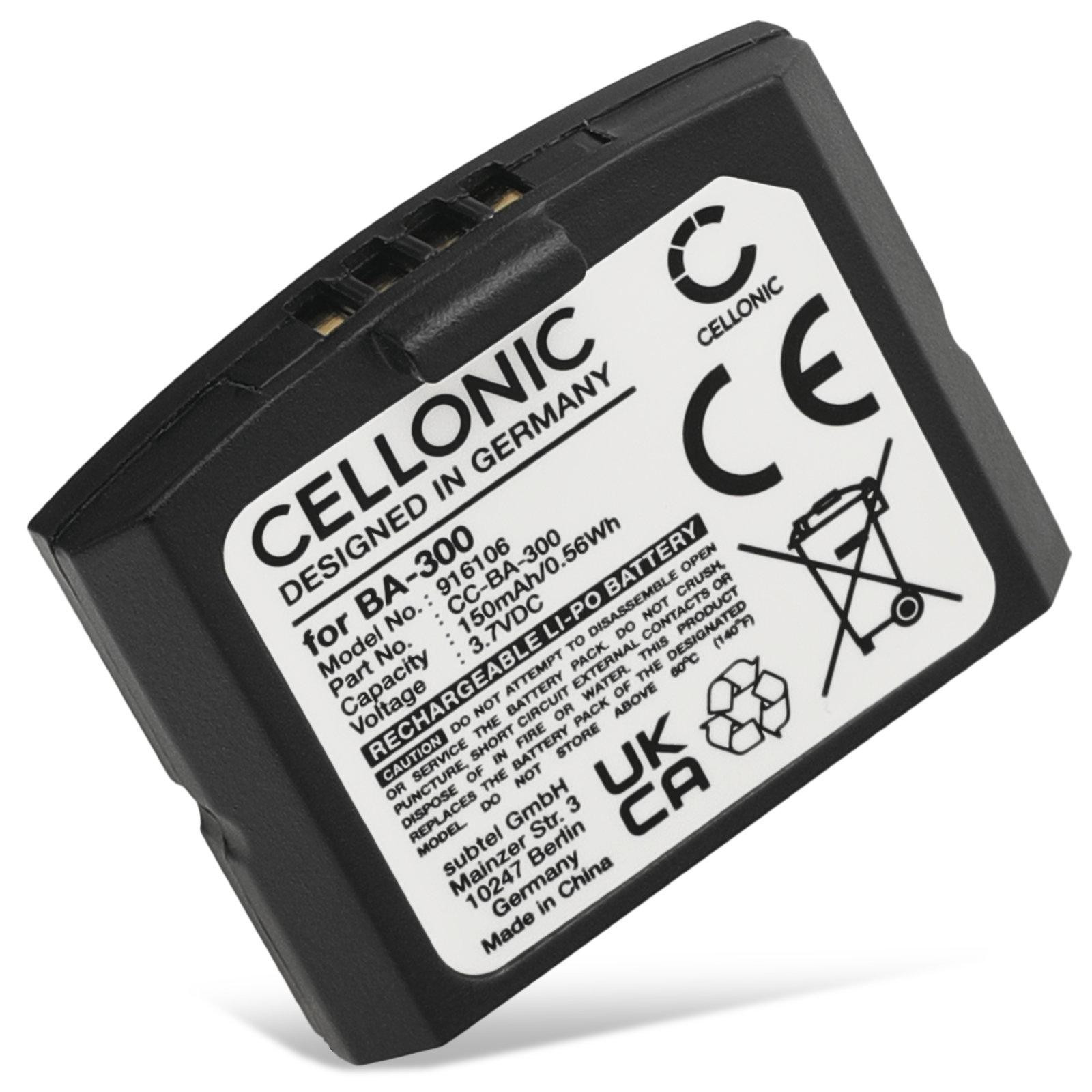 CELLONIC accu compatibel met Sennheiser RR 4200, RS 4200 II, 2400 en BA 300