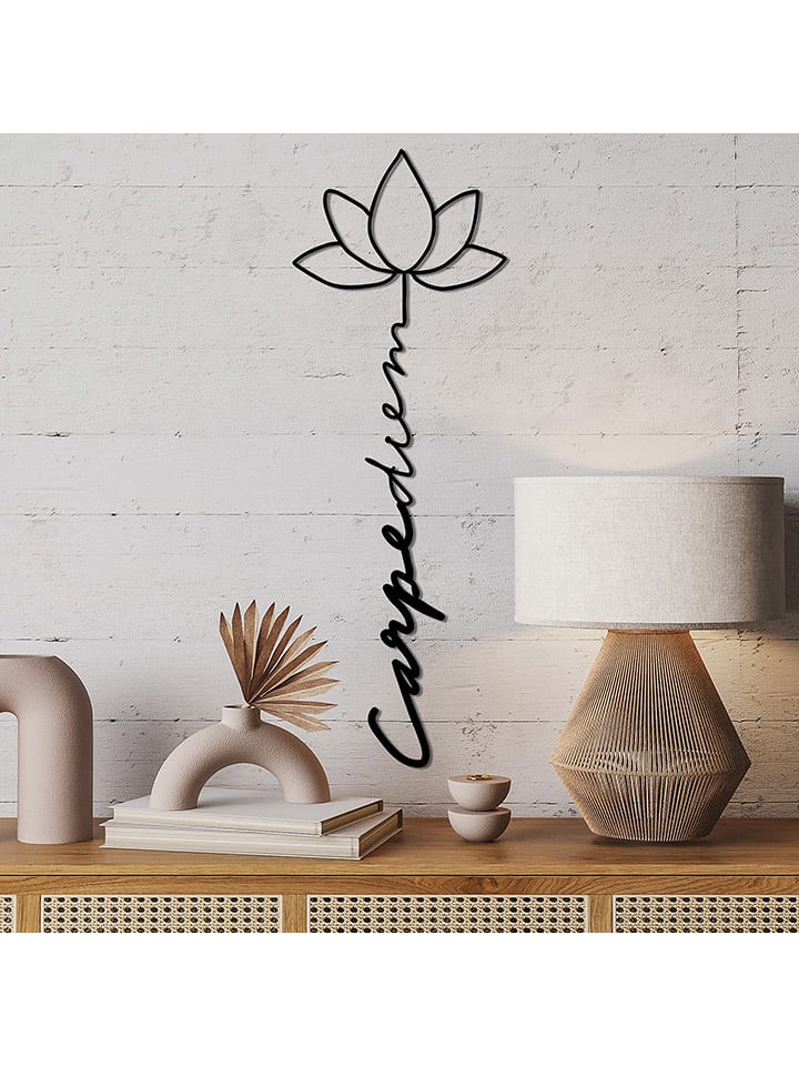 ABERTO DESIGN Wanddekor "Carpe Diem" - (B)21 x (H)60 cm - onesize