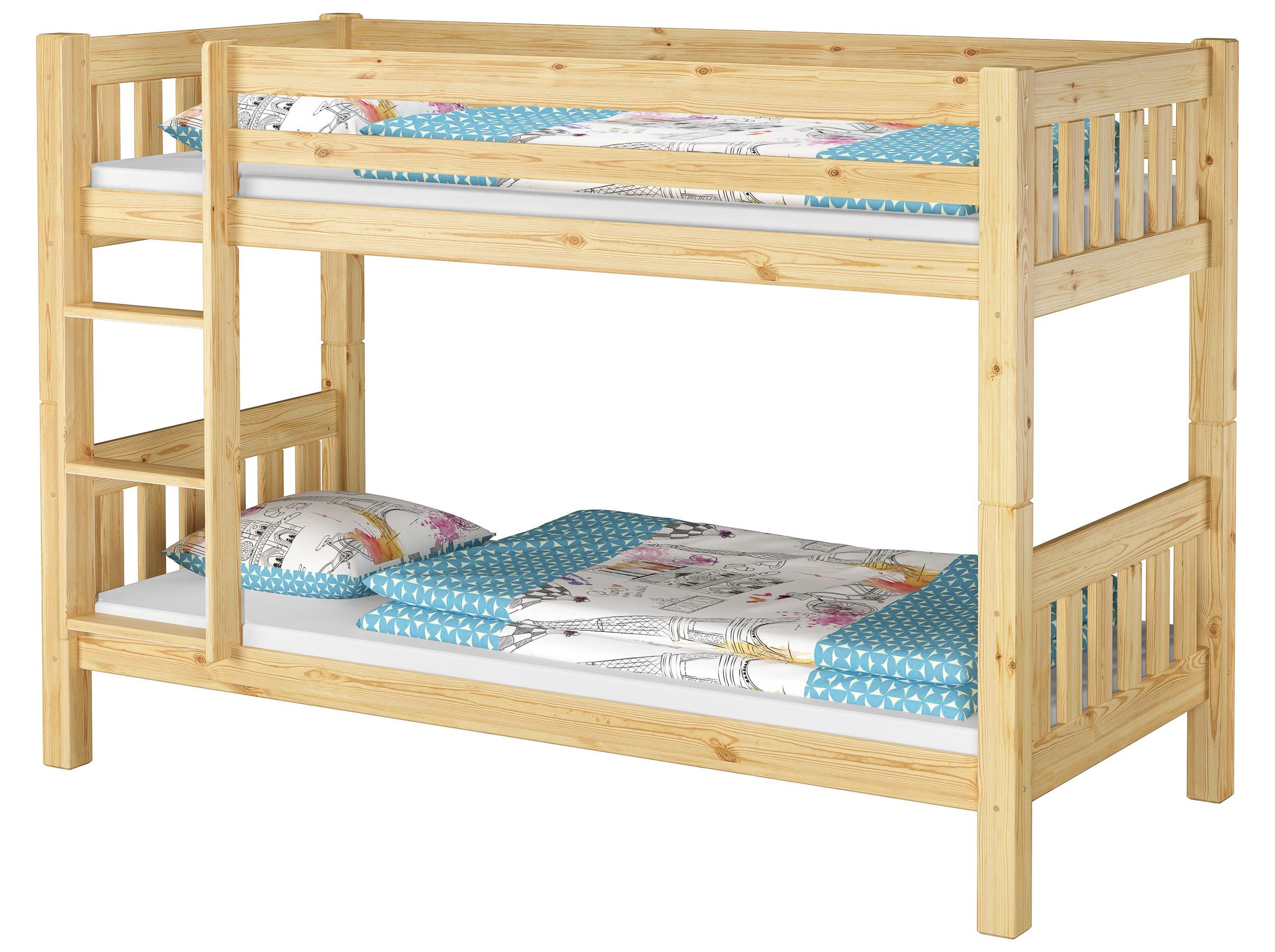 Kinderetagenbett massiv Kiefer Kinderzimmer Stockbett Hochbett Zubehör wählbar V-60.06-09ohne Zubehör