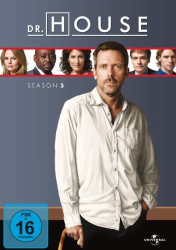 Hugh Laurie - Dr. House - Season 5 [6 DVDs] - Preis vom 04.10.2026 03:51:26 h