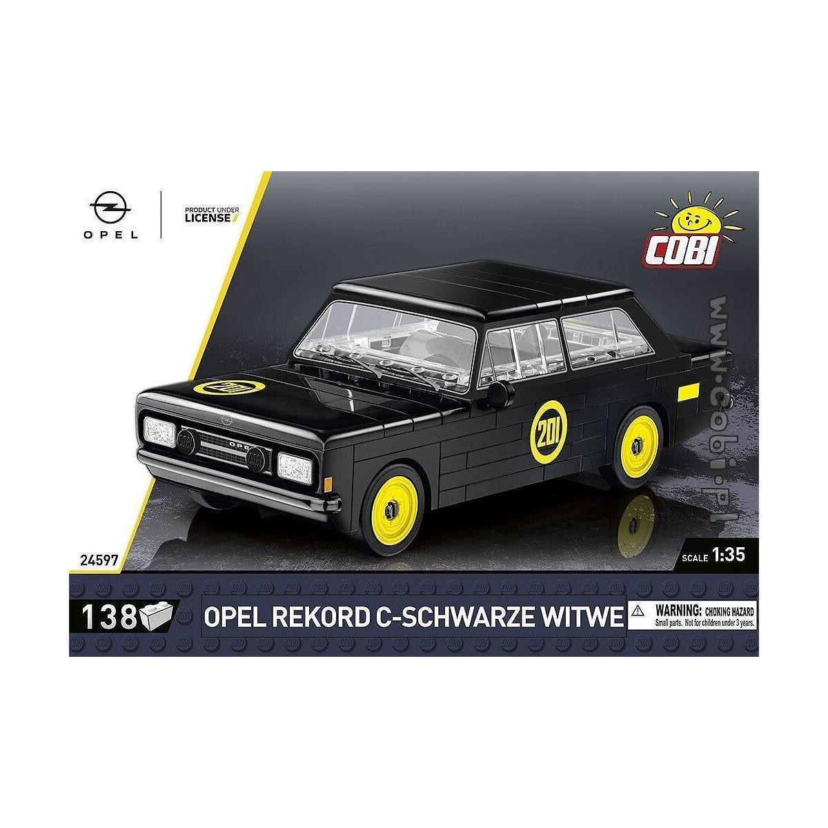 Cobi Opel Rekord C Zwarte Weduwe modelbouwsset schaal 1:35