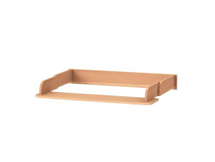 Veres klappbarer Wickelaufsatz/Wieckelblock für die Kommode, Breite 90cm (Natur)