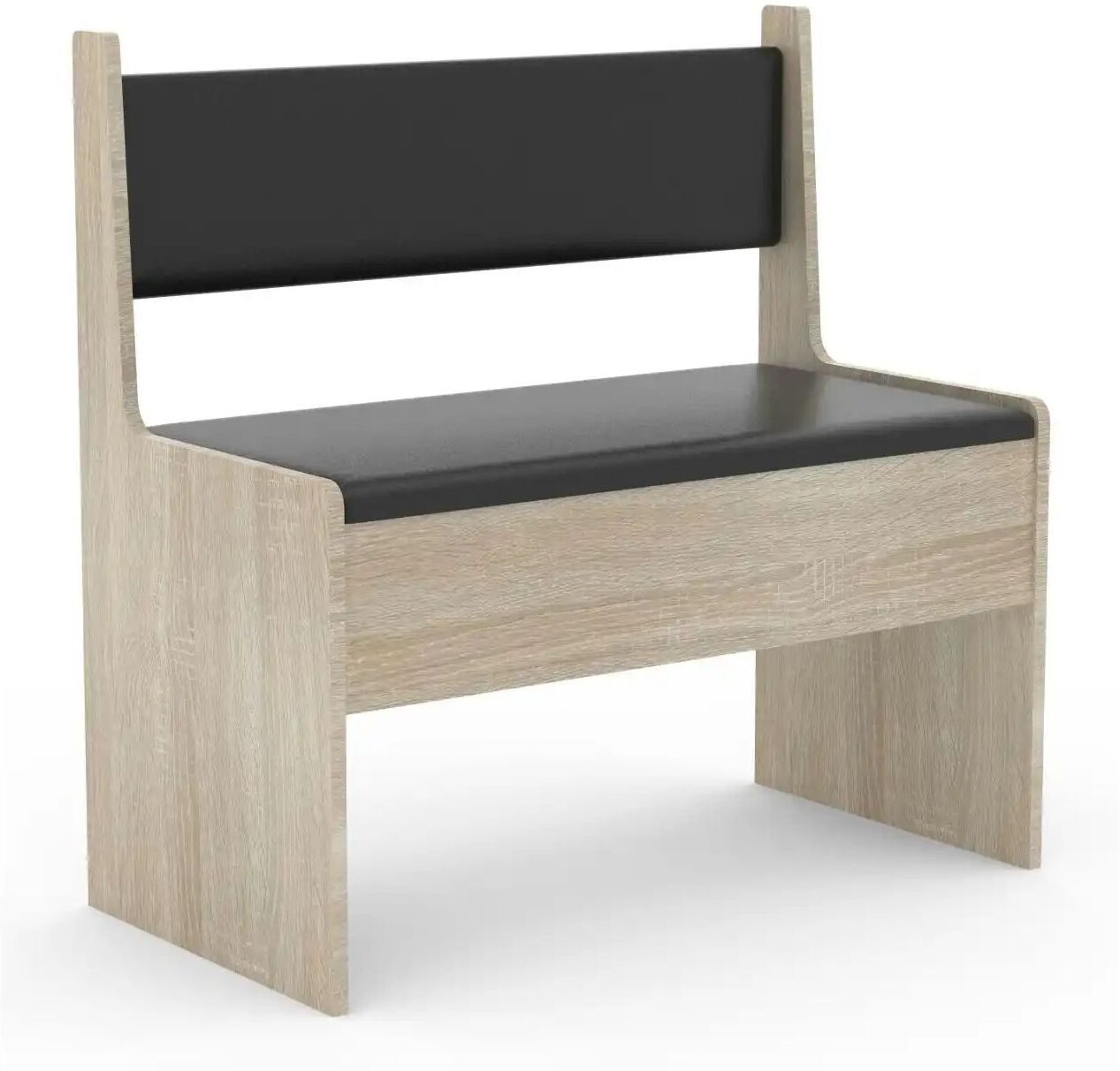 Höffner Eckbank mit Stauraum Esal ¦ holzfarben ¦ Maße (cm): B: 80 H: 80