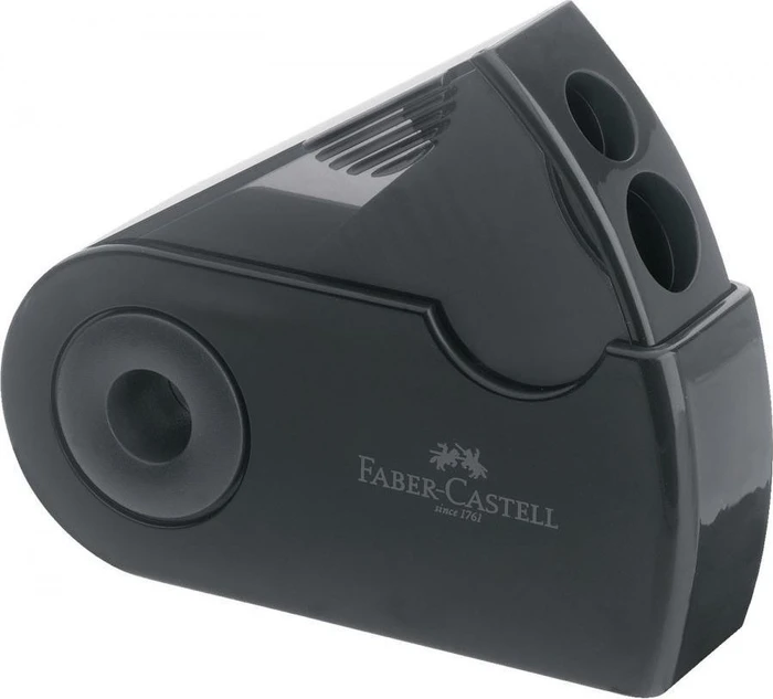 Faber-Castell Spitzer Doppelspitzdose Sleeve schwarz