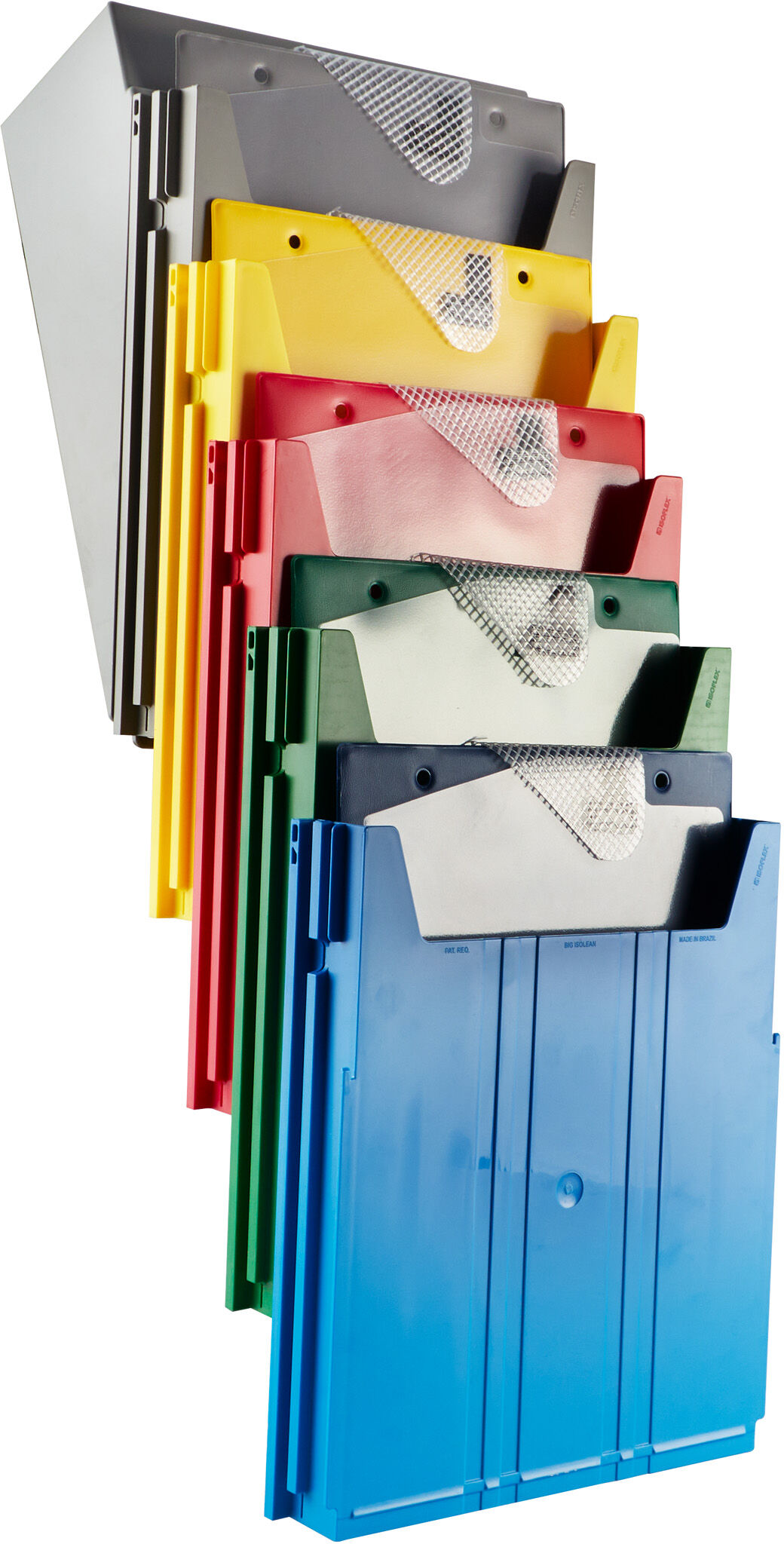 SPRINTIS Compartiment pour trieur mural BIG vert, plastique