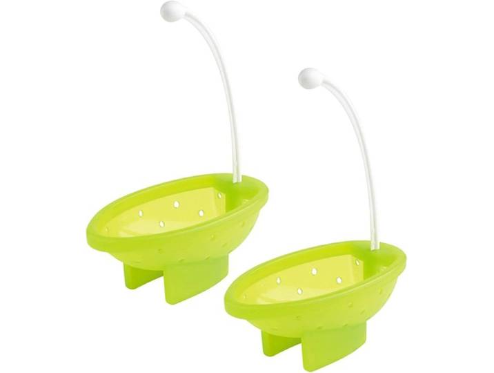 Eier-Pochierer 2er-Set Silikon
