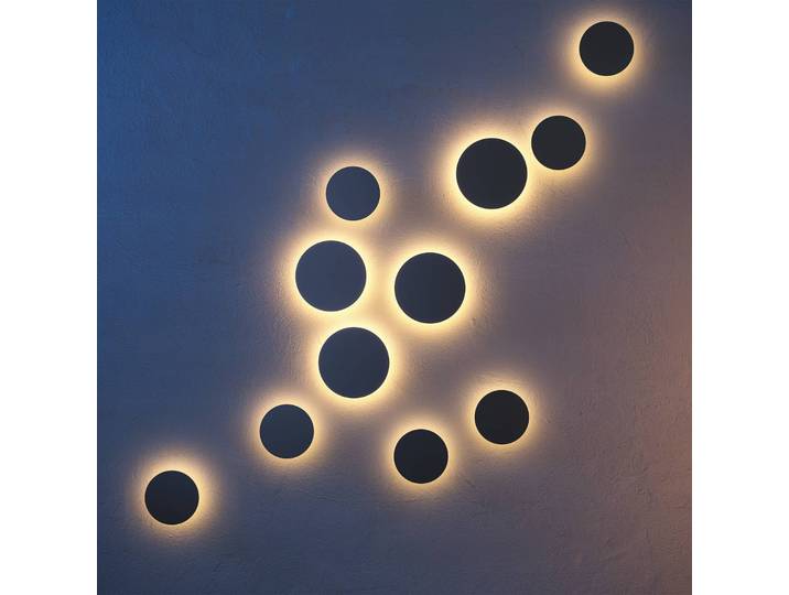 Maytoni LED Aussenwandleuchte Wald, alu / grau / zink, Metall, Modern, LED Wandleuchte außen