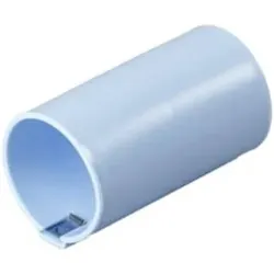 ABB, Kabelverbindung, Schneidmuffe 40 mm aus halogenfreiem Thermoplast blau mit Federverschluss zur Verlängerung von K
