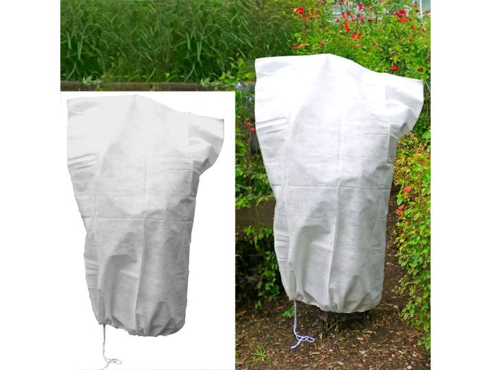 Pflanzenschutzsack, weiss, Schutzvlies, 110 x 150 cm