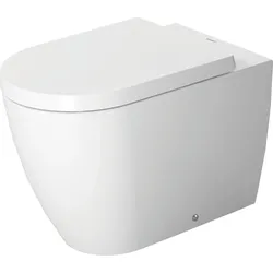 Duravit ME by Starck Stand-WC, back to wall Ausführung, Tiefspüler, 600x370mm, 216909AA00, Farbe: Weiß Hochglanz mit DuraShield