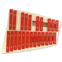 Sonor NG-31 Alt Glockenspiel mit Tasche, Perkussion, Rot