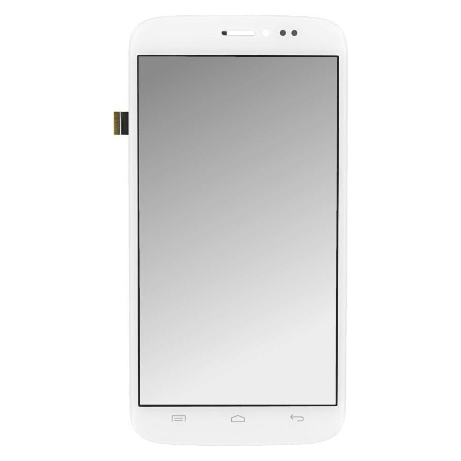 OEM Wiko Darkside LCD + Touchscreen White (25435295)