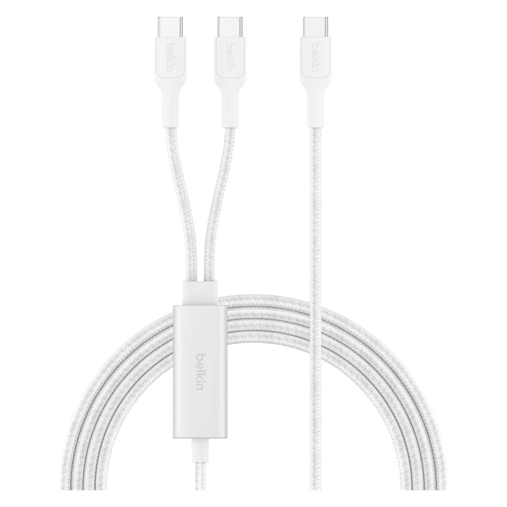 Belkin BOOSTCHARGE Pro 140W 1,5m USB-C Kabel weiss CAC004hq1.5MWH (1.50 m, USB 2.0, 140 W) (CAC004HQ1.5MWH)