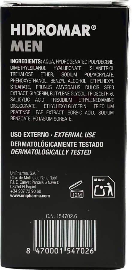 Unipharma Hidromar Men Crema 50ml