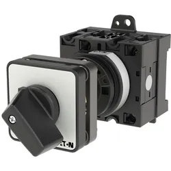 Eaton 098821 Umschalter, T3, 32 A, Zwischenbau, 2 Baueinheit(en), Kontakte: 4, 90 °, rastend, ohne 0-Stellung, USV-NETZ, Abwicklungs Nr. 15542