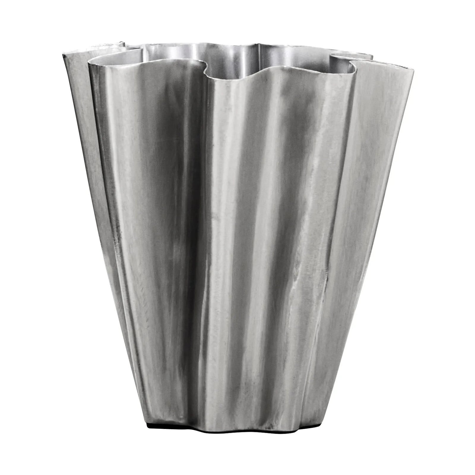 House Doctor Flood vaas, silver, Hoogte: 13 cm