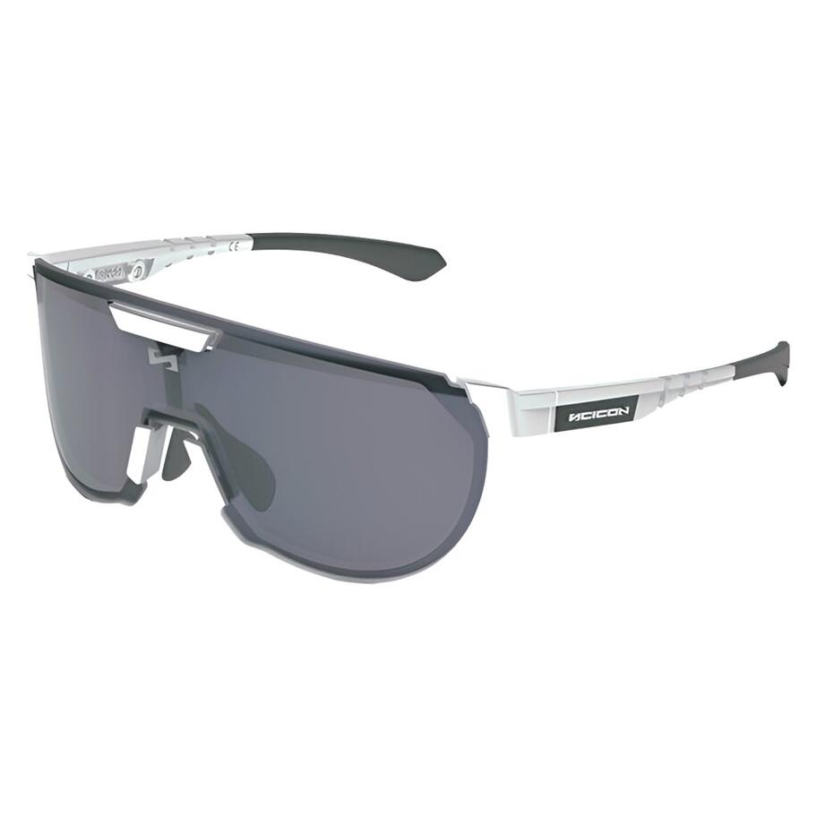 Scicon AEROTRAIL cykelbriller white gloss/multimirror silver (White Gloss, multimirror silver) (EY430808)