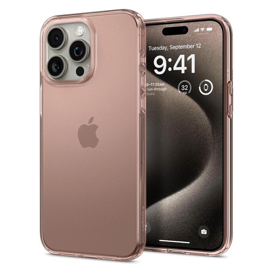 Spigen Crystal Flex, Rosenkristall - iPhone 15 Pro Max (Apple iPhone 15 Pro Max) (1489652001)