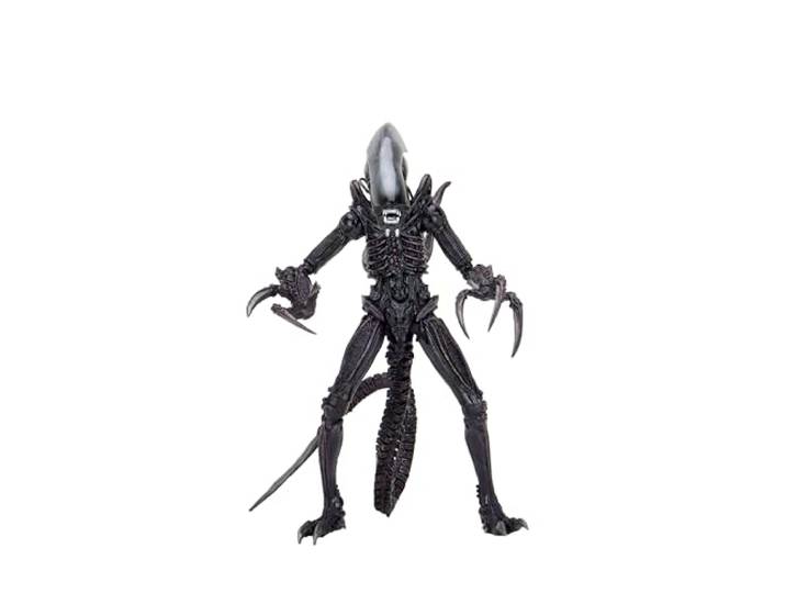 NECA Alien 7 inch actiefiguur, Razor Claws Alien vs. Predator, grijs, bedrukt, 100% kunststof