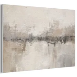 AKUSTIKBILD Moderne Kunst - Abstrakt - Beige Akustikpaneele 90x60 cm