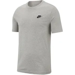 Nike Club T-Shirt Herren | Gr. XL | grau - grau