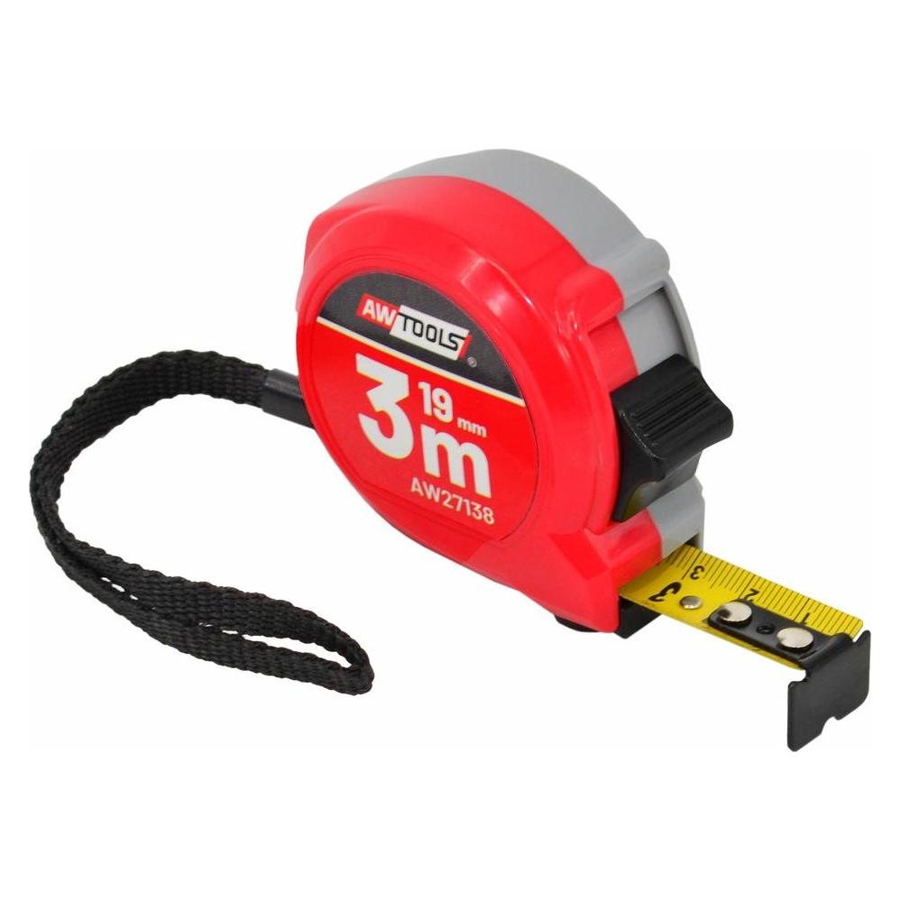 Awtools MIARA ZWIJANA COMPACT 3m x 19mm ABS 2-STOP (3 m) (64763796)