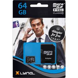 Xlyne microSDXC-Karte 64 GB Class 10 inkl. SD-Adapter 7464001