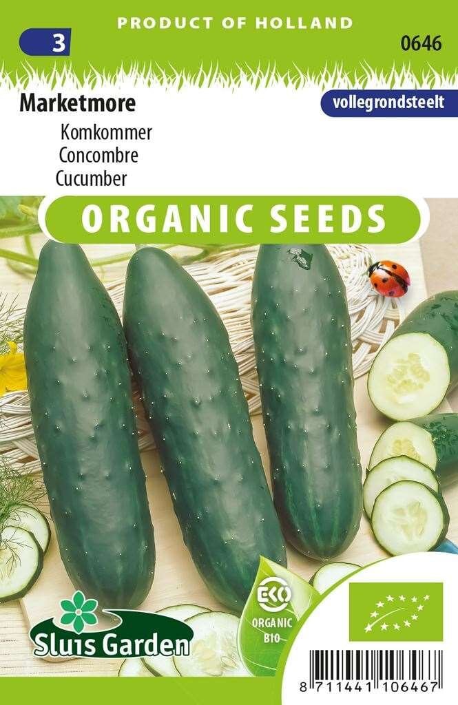 Sluis Garden Marketmore BIO Komkommer zaden