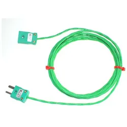 RS PRO, Kabelleitung, Geschirmt PFA-isoliert Thermoelementleitung für Thermoelement Typ K, L. 10m, max. +260°C (10 m)