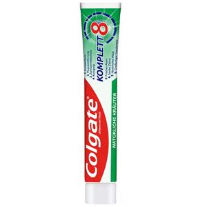Colgate Zahnpasta Komplett 8 Natürliche Kräuter, mit Kräutergeschmack, 75ml