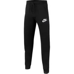 NIKE Kinder Sporthose Trainings-Hose B NSW CLUB FLC JOGGER PANT, Größe M in Schwarz Schwarz