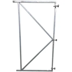T&J  FLEXI  Torrahmen  100  x  155  cm,  für  Torbreiten  85  -  100  cm,  verzinkter  Metallrahmen  20  x  30  mm,  inkl.  2  verstellbaren  Kloben