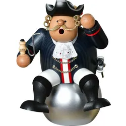 KWO Erzgebirge Kantenhocker Baron von Münchhausen Höhe 18 cm