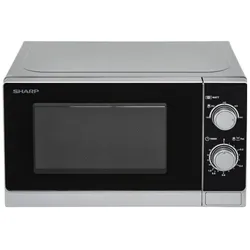 Sharp R200INW, Mikrowelle, Silber