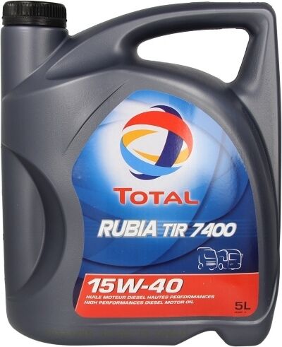 Motoröl TotalEnergies 2213669 Rubia 7400 15W40 5L