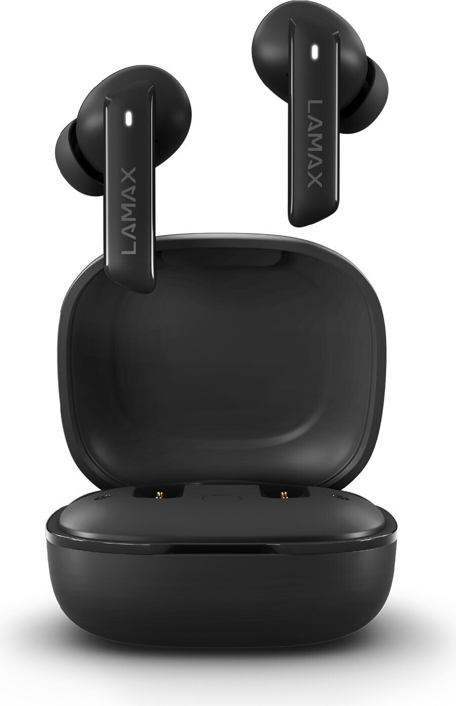 LAMAX In-Ear Clips1 ANC draadloze oordopjes met Bluetooth 5.3 en 44 uur batterijduur - Zwart