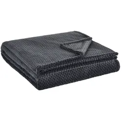 como Coralfleece Decke   ¦ grau ¦ Synthetik ¦ Maße (cm): B: 220