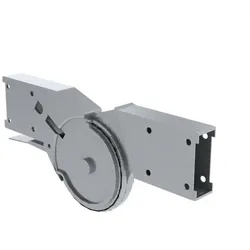 Automatik-Stahlscharnier Klappleiter
