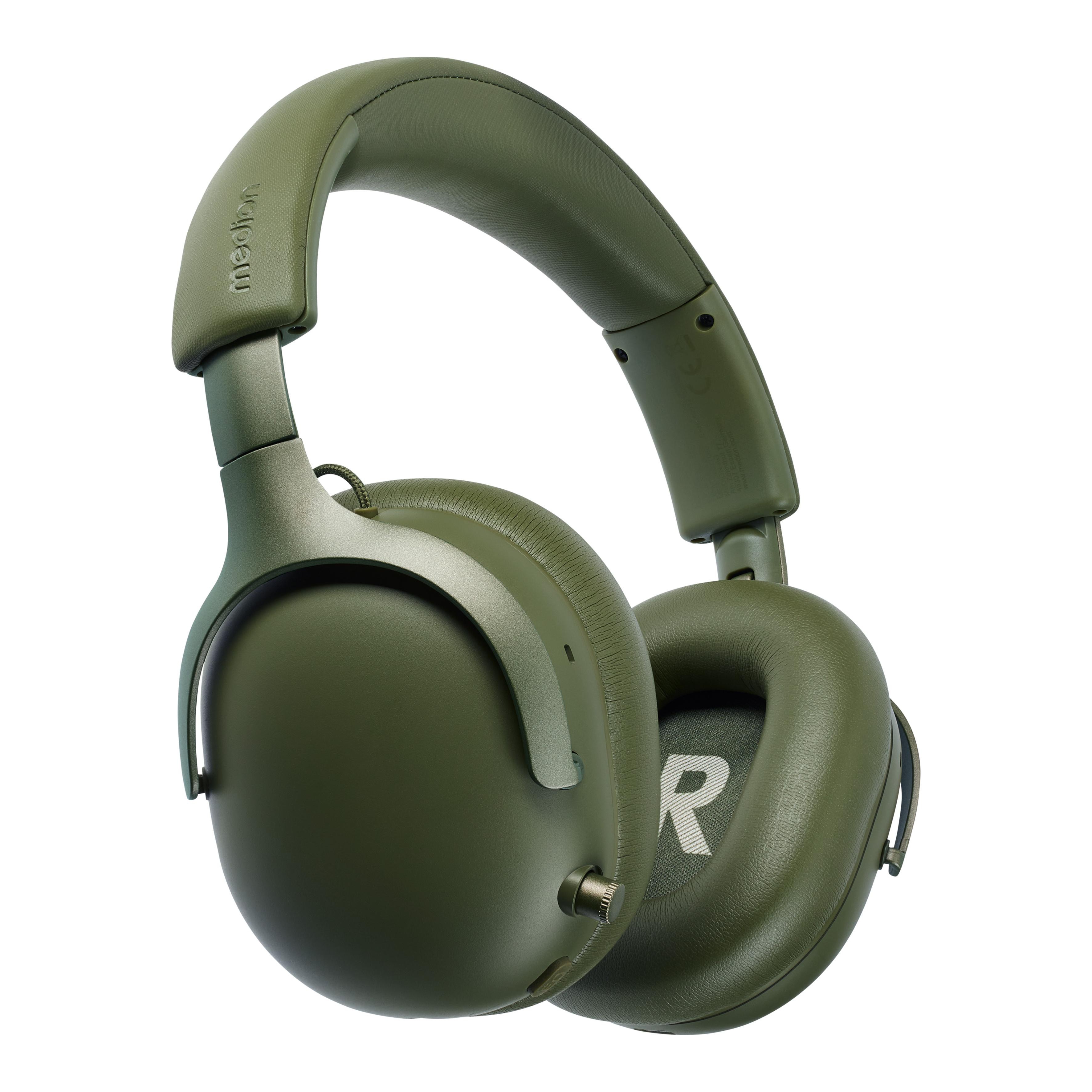 Medion LIFE HX1-Pure Over Ear-Kopfhörer grün 50077060