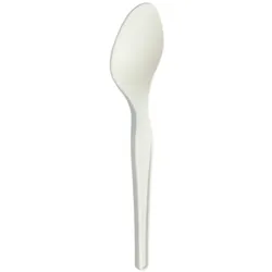 Ekoe Plastic Free Solutions Ekoe kompostierbarer Einweglöffel in losem Mater-Bi 16,5 cm