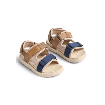 Trainingsschuh WHEAT "WHEAT Sandalette", Kinder, Gr. 27, warm sand, Synthetik, unifarben, Schuhe