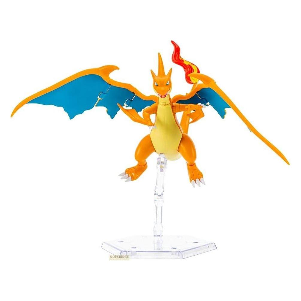 Jazwares Pokémon Select Super-Articulated Figur Mega Charizard Y 15 cm (PKW4523)