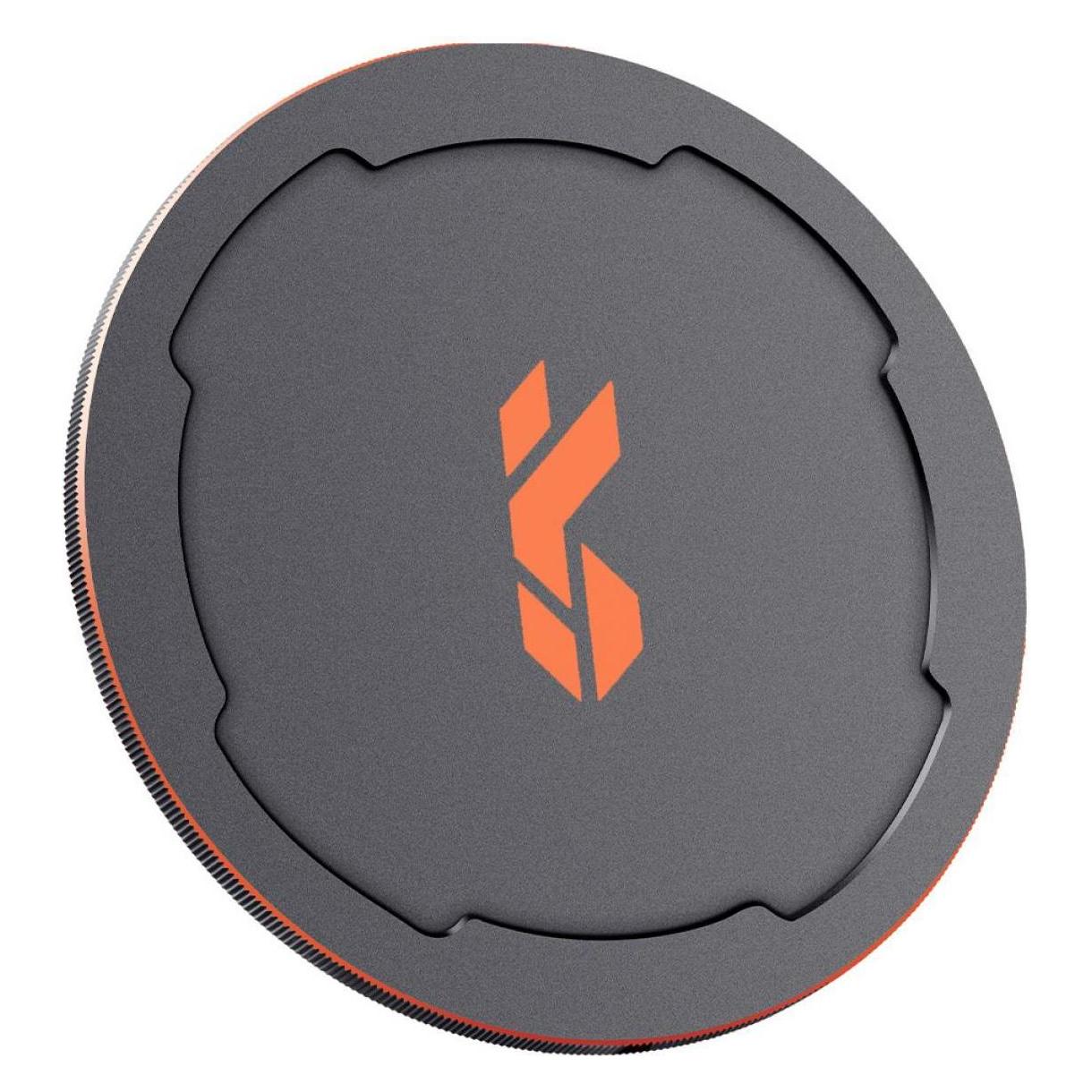 K&F Concept 55mm Metal Cap, Black, Aluminium Alloy, Doulbe Function (55 mm) (KF04.068)