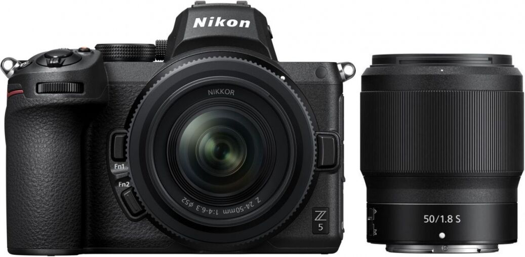 Nikon Z5 + 24-50mm f4,0-6,3 + Z 50mm f1,8 S