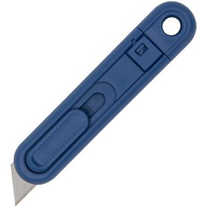 Wedo Cuttermesser 769811, Safety Cutter MetDetec, Sicherheitsmesser, mit 19mm Trapezklinge