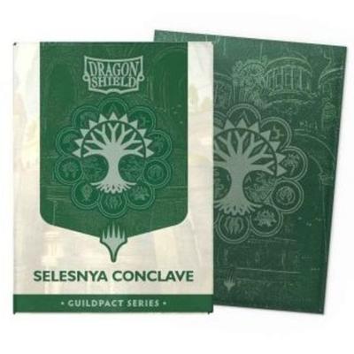 Pegasus ART16515 - Dragon Shield: Selesnya Conclave, Guildpact Series, 100 Dual Matte Art Sleeves
