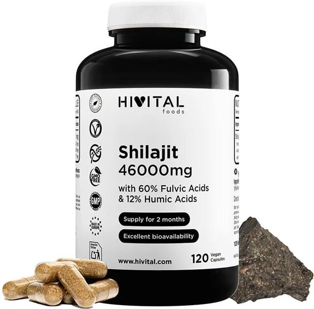 Hivital Foods Shilajit 46000 mg 120 VCaps
