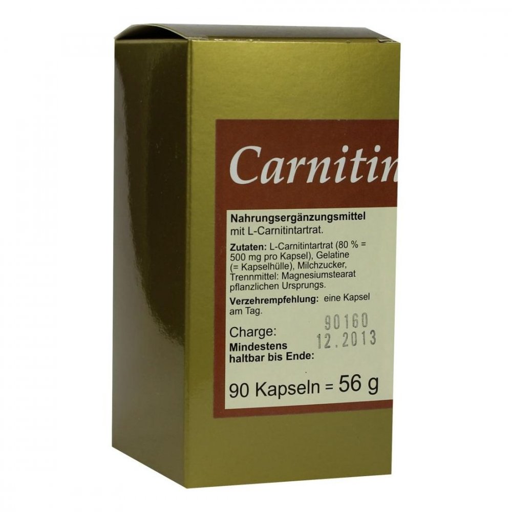 FBK-Pharma GmbH Carnitin 500 Kapseln 00431384