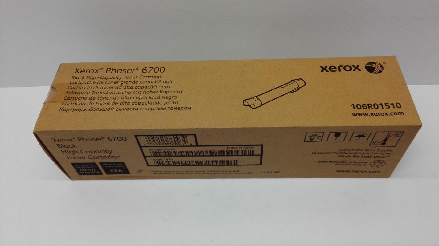 Xerox Phaser 6700 Hohe Kapazität-Tonermodul Schwarz (18000 Seiten) - 106R01510, 18000 Seiten, Schwarz, 1 Stück(e)